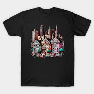 The Painted Ladies landmarks T-Shirt